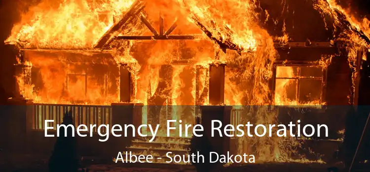 Emergency Fire Restoration Albee - South Dakota