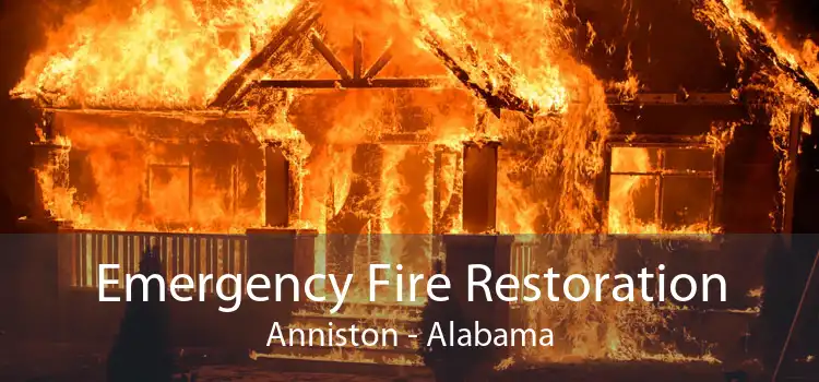 Emergency Fire Restoration Anniston - Alabama