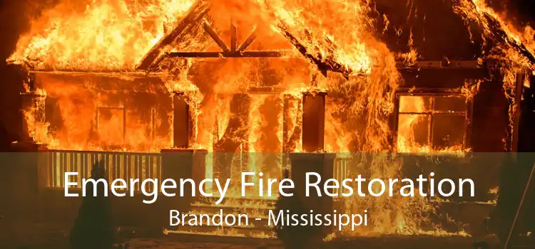 Emergency Fire Restoration Brandon - Mississippi