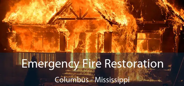 Emergency Fire Restoration Columbus - Mississippi