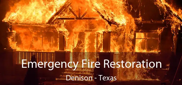 Emergency Fire Restoration Denison - Texas