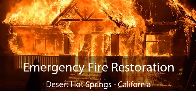 Emergency Fire Restoration Desert Hot Springs - California