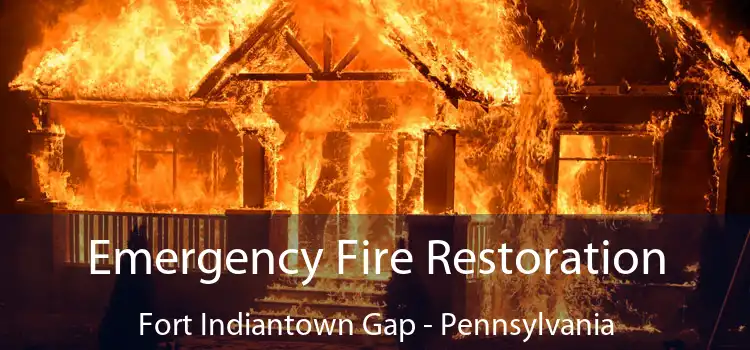 Emergency Fire Restoration Fort Indiantown Gap - Pennsylvania