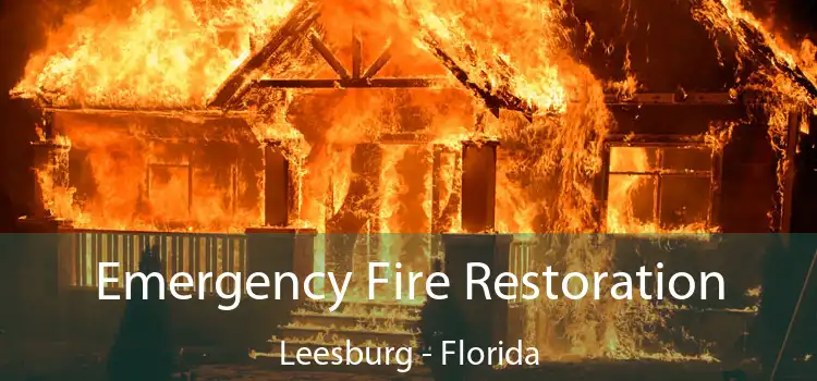 Emergency Fire Restoration Leesburg - Florida