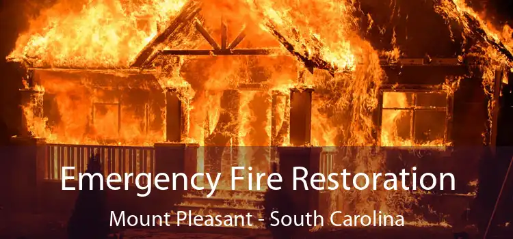 Emergency Fire Restoration Mount Pleasant - South Carolina