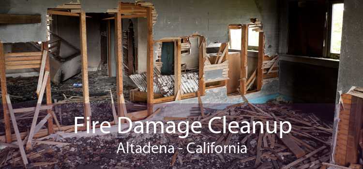 Fire Damage Cleanup Altadena - California