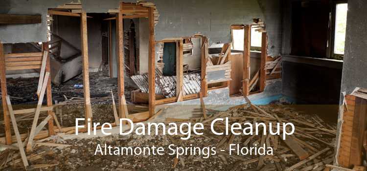 Fire Damage Cleanup Altamonte Springs - Florida