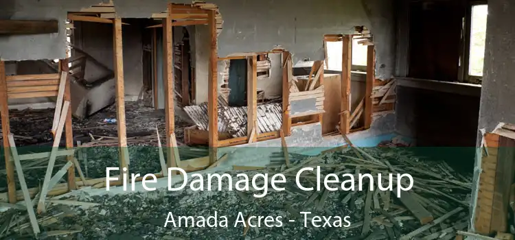 Fire Damage Cleanup Amada Acres - Texas