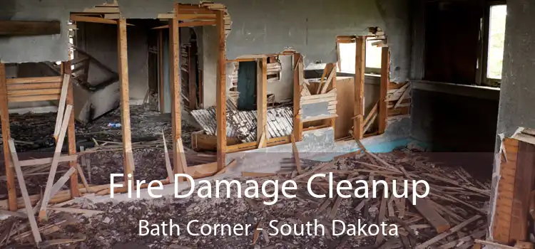 Fire Damage Cleanup Bath Corner - South Dakota