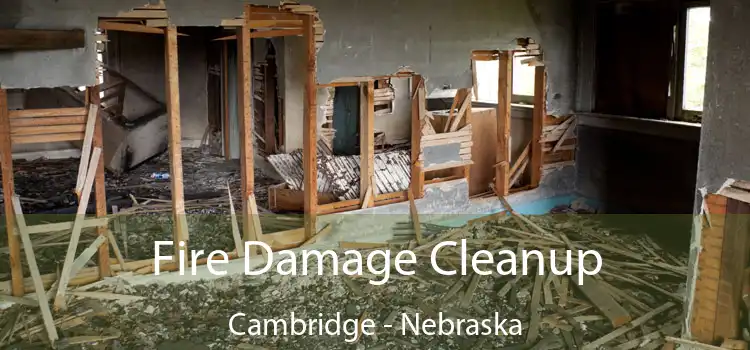 Fire Damage Cleanup Cambridge - Nebraska