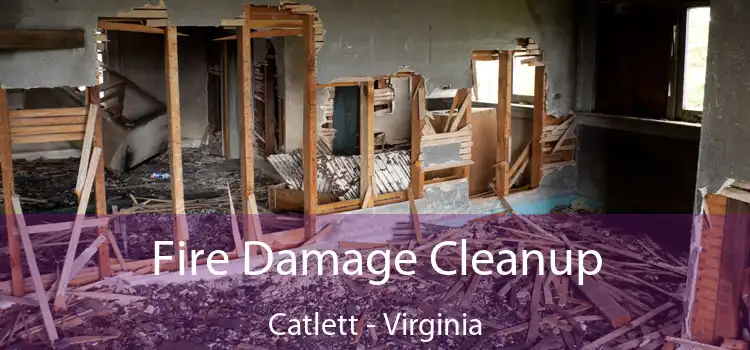 Fire Damage Cleanup Catlett - Virginia