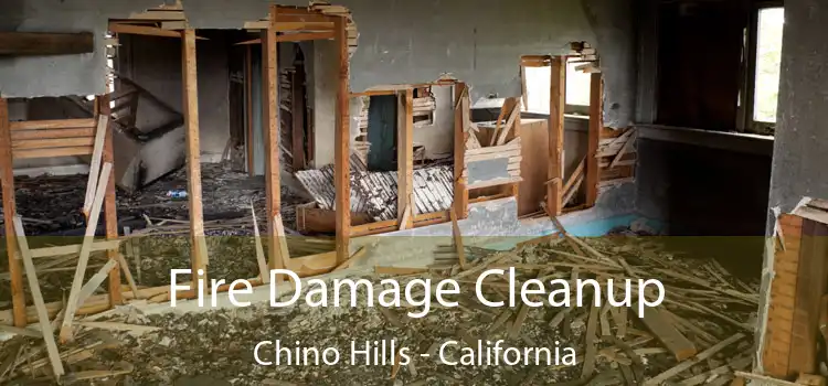 Fire Damage Cleanup Chino Hills - California