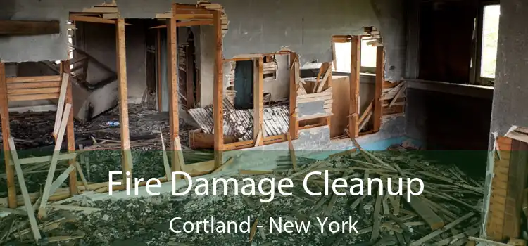 Fire Damage Cleanup Cortland - New York