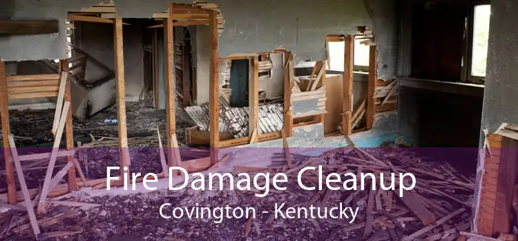 Fire Damage Cleanup Covington - Kentucky