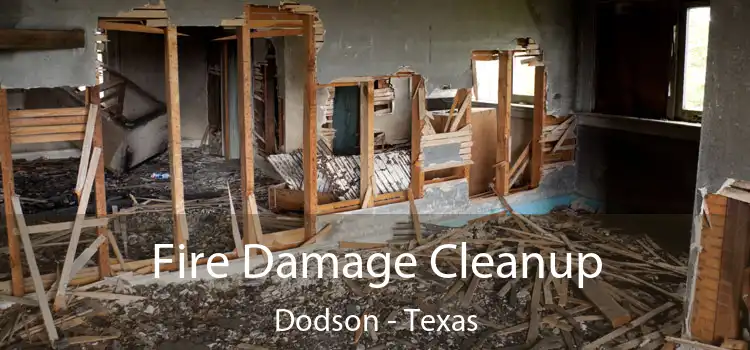 Fire Damage Cleanup Dodson - Texas