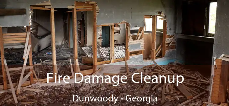 Fire Damage Cleanup Dunwoody - Georgia