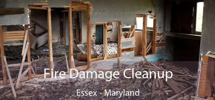 Fire Damage Cleanup Essex - Maryland