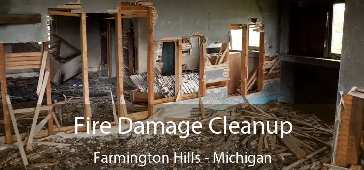 Fire Damage Cleanup Farmington Hills - Michigan