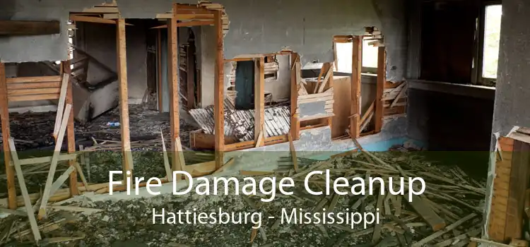 Fire Damage Cleanup Hattiesburg - Mississippi