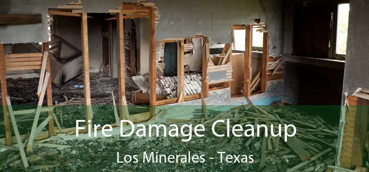 Fire Damage Cleanup Los Minerales - Texas