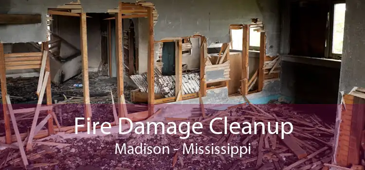 Fire Damage Cleanup Madison - Mississippi