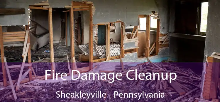 Fire Damage Cleanup Sheakleyville - Pennsylvania