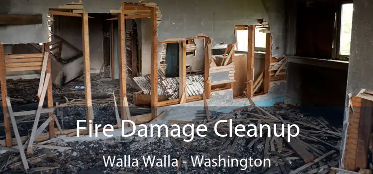 Fire Damage Cleanup Walla Walla - Washington