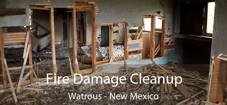 Fire Damage Cleanup Watrous - New Mexico