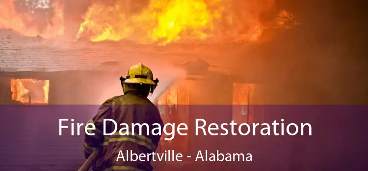 Fire Damage Restoration Albertville - Alabama