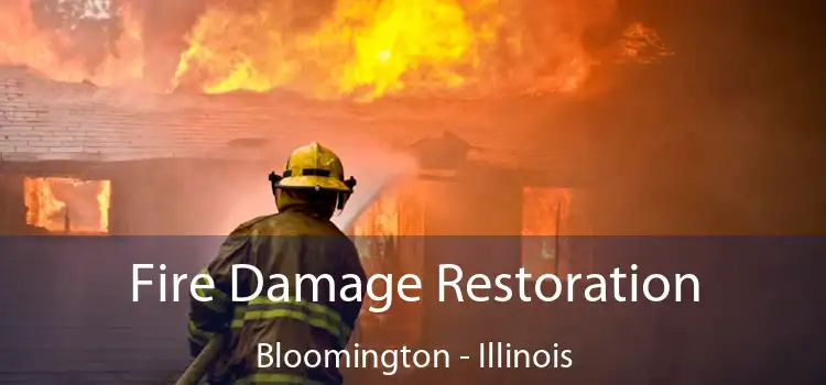 Fire Damage Restoration Bloomington - Illinois