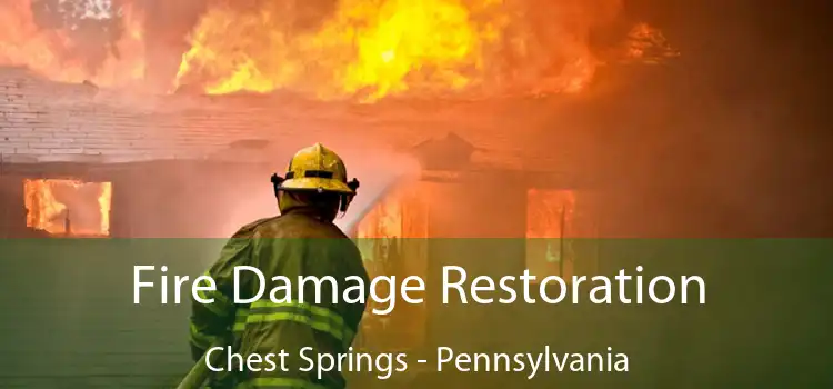 Fire Damage Restoration Chest Springs - Pennsylvania