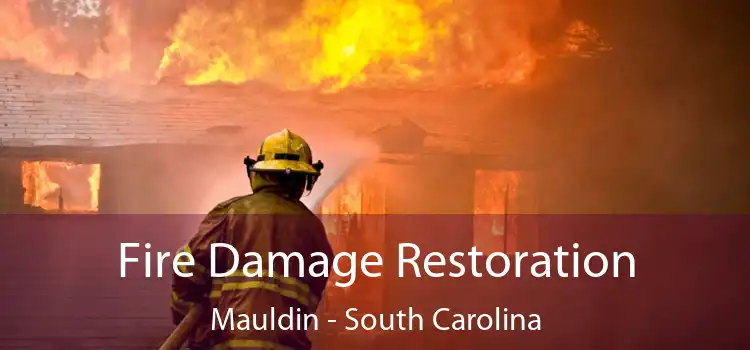 Fire Damage Restoration Mauldin - South Carolina