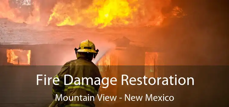 Fire Damage Restoration Mountain View - New Mexico