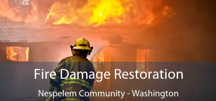 Fire Damage Restoration Nespelem Community - Washington