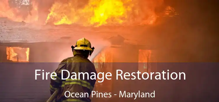 Fire Damage Restoration Ocean Pines - Maryland