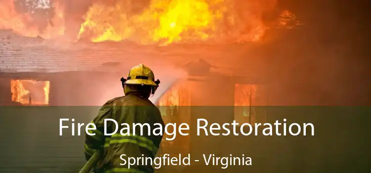 Fire Damage Restoration Springfield - Virginia