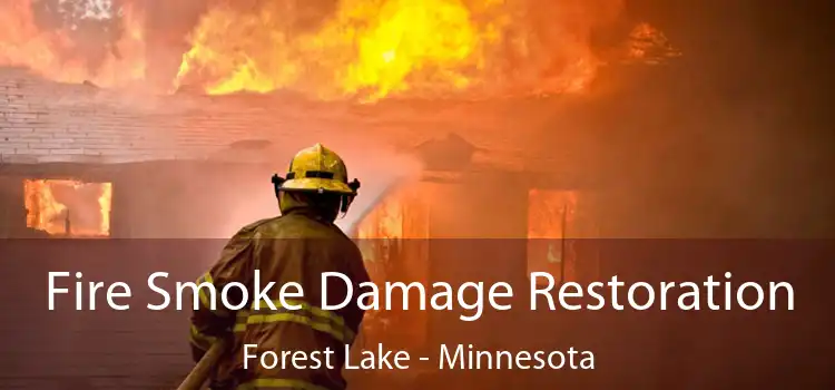 Fire Smoke Damage Restoration Forest Lake - Minnesota