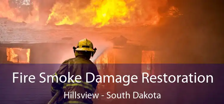 Fire Smoke Damage Restoration Hillsview - South Dakota
