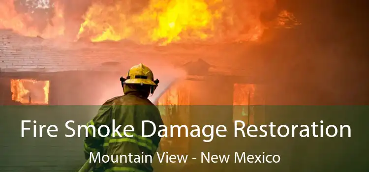 Fire Smoke Damage Restoration Mountain View - New Mexico