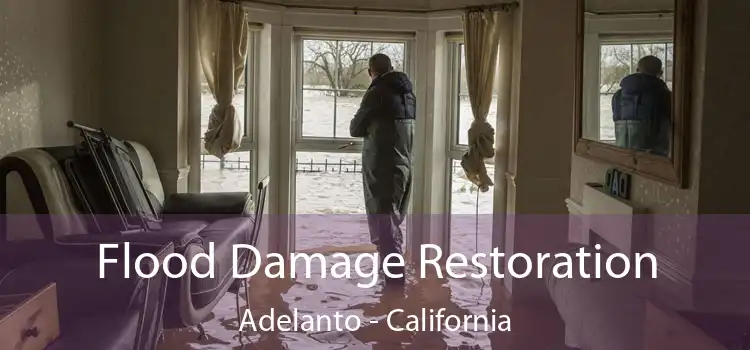 Flood Damage Restoration Adelanto - California