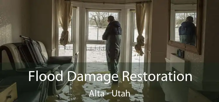 Flood Damage Restoration Alta - Utah