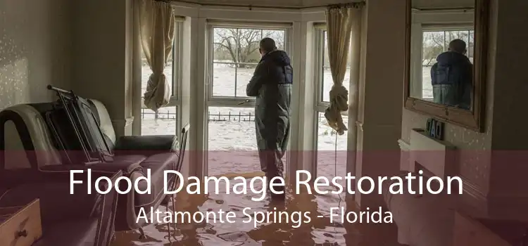 Flood Damage Restoration Altamonte Springs - Florida