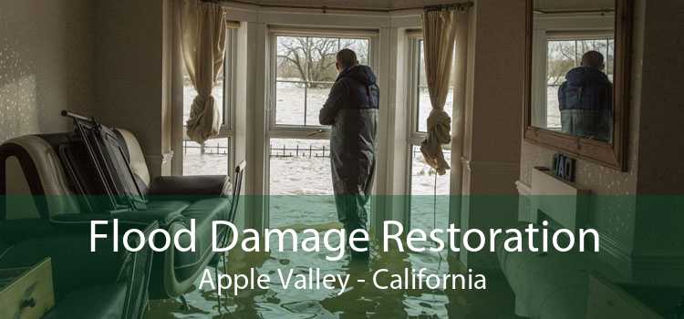 Flood Damage Restoration Apple Valley - California