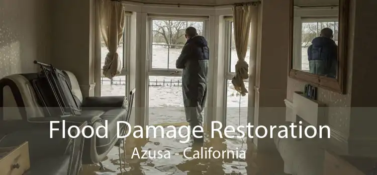 Flood Damage Restoration Azusa - California