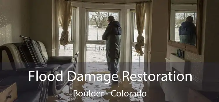 Flood Damage Restoration Boulder - Colorado