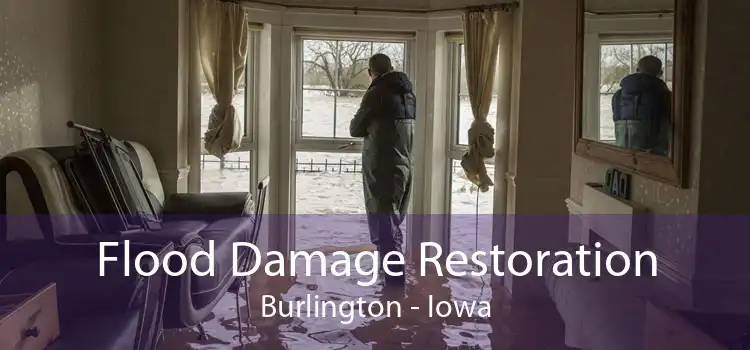 Flood Damage Restoration Burlington - Iowa