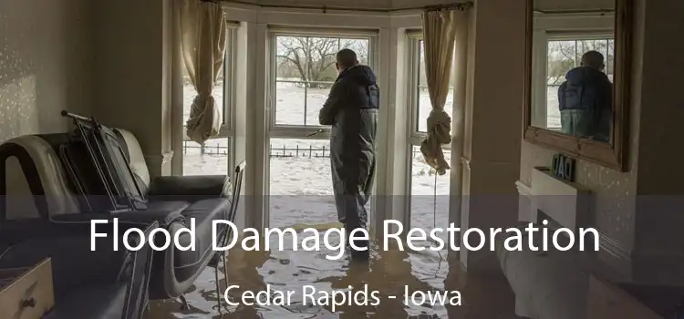 Flood Damage Restoration Cedar Rapids - Iowa