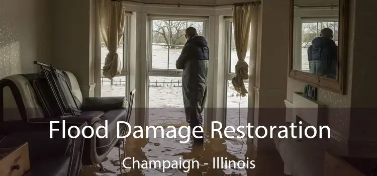 Flood Damage Restoration Champaign - Illinois