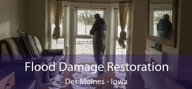 Flood Damage Restoration Des Moines - Iowa