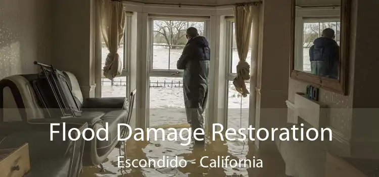 Flood Damage Restoration Escondido - California